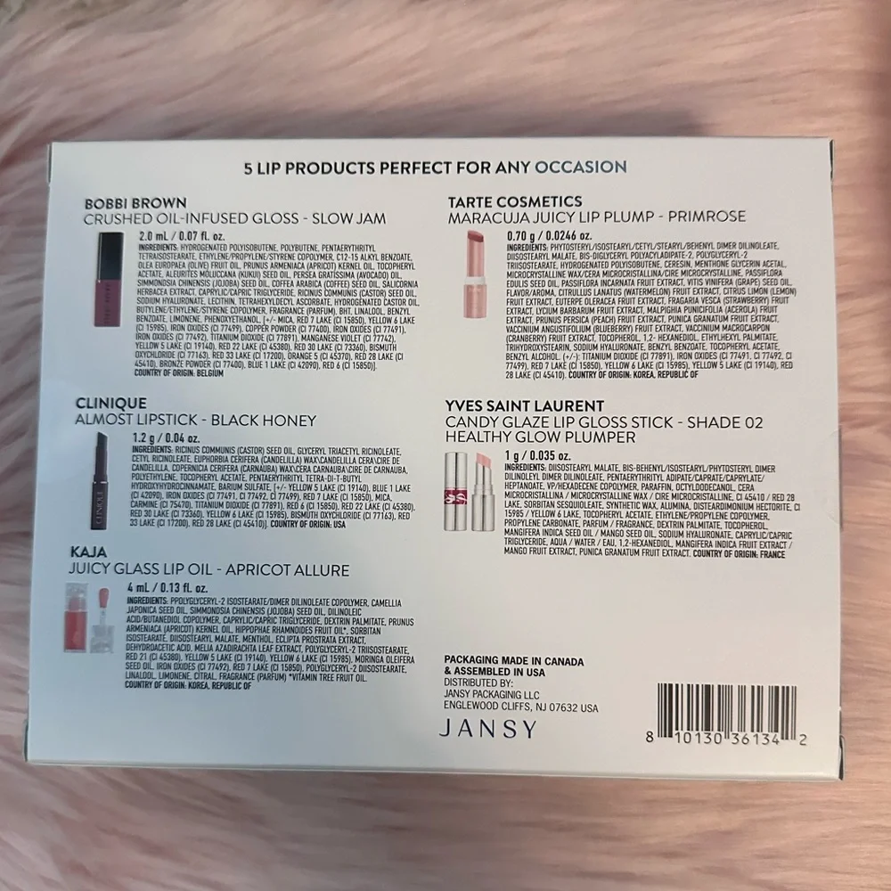 5-Pc. Lip Essentials Set all new